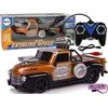 Lean Cars Nuotoliniu būdu valdomas rudas pikapas 1:18