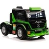Lean Cars Vienvietis elektromobilis vaikams Mercedes-Benz Axor XMX622, žalias