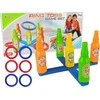 Lean Toys Spalvotas arkadinis žiedų metimo žaidimas