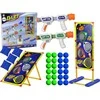 Lean Toys 4 in 1 taikinių žaidimo rinkinys