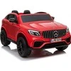 Lean Cars Akumuliatorinis automobilis vaikams „Mercedes GLC 63S QLS“, raudonos spalvos