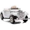 Lean Cars Dvivietis elektromobilis Retro Mercedes 540K, baltas