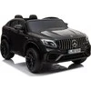 Lean Cars Akumuliatorinis automobilis vaikams „Mercedes GLC 63S QLS“, juodos spalvos