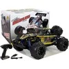 Lean Toys Bagis su nuotolinio valdymo pultu ENOZE 9303E, 1:18, 45 km/h, geltonas
