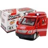Lean Toys Avarinio automobilio šviesos garsai, maitinami akumuliatoriumi
