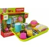 Lean Toys Žaislinis desertų rinkinys su padėklu