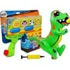 Lean Toys Didelis pripučiamas dinozauro vandens pistoletas
