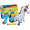 Lean Toys Pripučiamas vienaragio vandens pistoletas vaikams