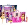 Lean Toys Lėlė su persirengimo kambariu ir priedais