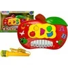 Lean Toys Interaktyvus pianinas vaikams su mikrofonu Obuoliukas