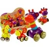 Lean Toys Minkštas žaislas gyvūnas dramblys arba žirafa