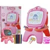 Lean Toys Dvipusė piešimo lenta 2 in 1