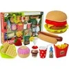 Žaislinio maisto rinkinys Lean Toys Burgeriai