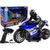 Lean Toys Nuotoliniu būdu valdomas sportinis motociklas, mėlynas