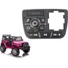 Muzikos skydelis elektromobiliui Lean Cars XMX618, juodas