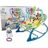 Lean Toys 2-in-1 sūpuoklės-kėdutė su zebru