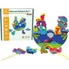 Medinis žaidimas berniukams Lean Toys Dinozaurai