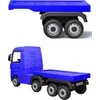 Lean Cars Vaikiškas sunkvežimis su priekaba Mercedes Actros HL358, mėlynas