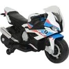 Elektromobilis vaikams Lean Cars BMW S1000RR 2156, baltas