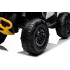 Lean Toys Akumuliatorinis keturratis- visureigis vaikams „Can-Am Renegade 4x4“, baltos spalvos