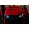 Lean Cars Vienvietis elektrinis traktorius su priekaba vaikams BBH-030, raudonas