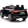 Lean Cars Akumuliatorinis automobilis Audi TTRS juodos spalvos
