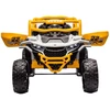 Lean Cars Baterijomis Varomas 4x4 Visureigis M1, Baltas ir Geltonas