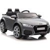 Lean Cars Vienvietis vaikiškas elektromobilis Audi TTRS, pilkas