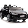 Lean Cars Akumuliatorinis automobilis Audi TTRS juodos spalvos