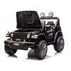 Lean Cars Juodas elektrinis automobilis Jeep Rubicon DK-JWR556