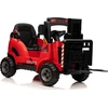 Lean Cars Vienvietis vaikiškas elektromobilis Forklift WH101, raudonas