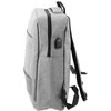 Lean Pilkas miesto kuprinė su USB, 14L