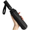 Lean Automatinis skėtis 12 stipinų juodas su dėklu 105 cm