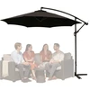 Lean Sodo skėtis su reguliuojamu pasvirimu 350 x 250 cm antracitas