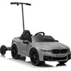 Vienvietis elektromobilis vaikams Lean Cars BMW M5, pilkas