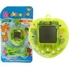 Lean Toys Kompiuterinis žaidimas Elektroninis augintinis su pakabuku, žalias