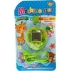 Lean Toys Kompiuterinis žaidimas Elektroninis augintinis su pakabuku, žalias