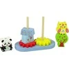 Mediniai gyvūnai vaikams Lean Toys, panda ir pelėda