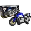 Žaislinis motociklas Lean Toys, mėlynas/juodas
