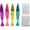 nagų dažymo rinkinys vaikams Lean Toys Lacquers Pens Coloured Stickers