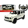 Rastar Radijo bangomis valdoma mašinėlė Mercedes G63, balta