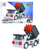 Lean Toys Konstruktorius 2-in-1 Karo transporto priemonės ir robotas