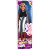 Lean Toys Lėlė Anlily nėščia, 30 cm, su nuimamu pilvuku