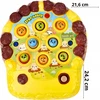 Lean Toys LeanToys Žaidimas, kurį reikia mėtyti plaktuku į žiurkėną