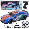 Lean Toys Nuotoliniu būdu valdomas sportinis automobilis su šviesos efektais ir dreifo funkcija