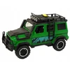 Lean Toys Visureigis žaislinis automobilis 1:14 su šviesomis ir garsu, žalias