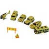Lean Toys Vilkiko ir transporto priemonių rinkinys LeanToys