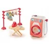 Lean Toys LeanToys B22J Rinkinys DO PRANIA Skalbimo mašina WIESZAK DESKA