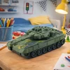 Lean Toys Nuotoliniu būdu valdomas tankas T90 1:18