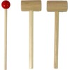Medinis arkadinis žaidimas vaikams Whaca-mole Cymbals Lean Toys